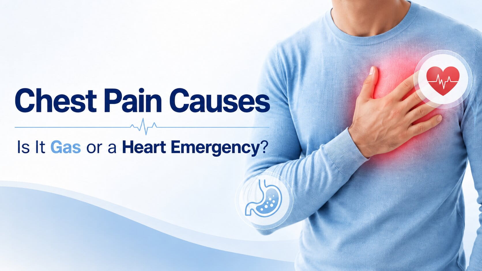 Chest Pain Causes: Gas or Heart Emergency?